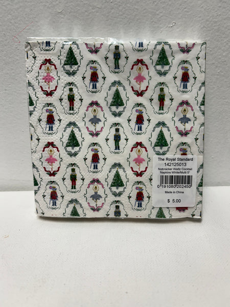 Christmas Cocktail Napkins Amanda Queen