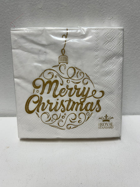 Christmas Cocktail Napkins Amanda Queen