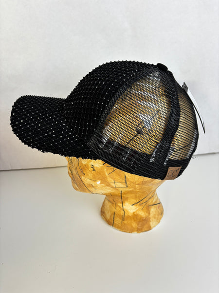 C.C. Rhinestone Ball caps Amanda Queen