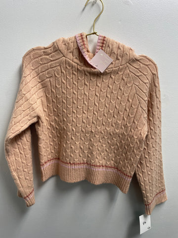 Heart & Arrow Peach Hooded Sweater