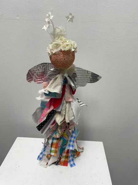 Christmas Home decor Jean Gardner-rag angel