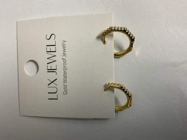 Lux Gold Plated Non-Tarnish Drop Earrings | Dangle Style Alisha Groo