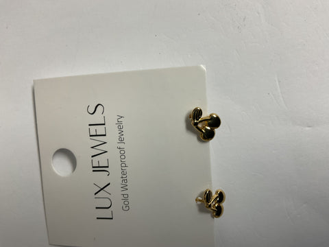 Lux Gold Plated Stud Non Tarnished Earrings Alisha Groo