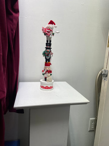 14"x3" 3 tier Nutcracker Decor OhhMy! Gifts and Things, LLC