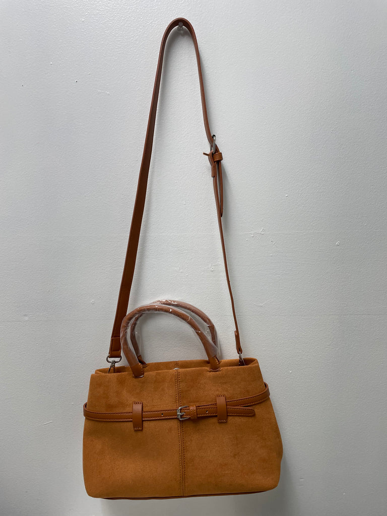 13"x8"Camel Purse w/strap