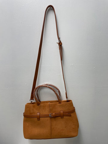 13"x8"Camel Purse w/strap