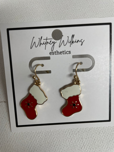 Whitney Wilkins Christmas Earrings Whitney Wilkins