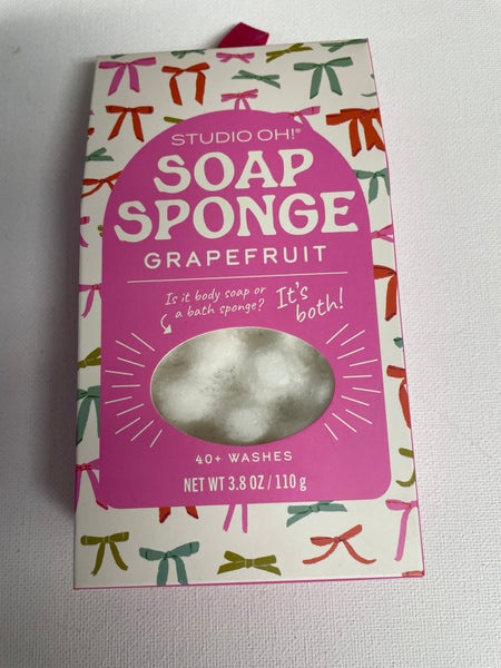 Studio Oh! Soap Sponge-Grapefruit