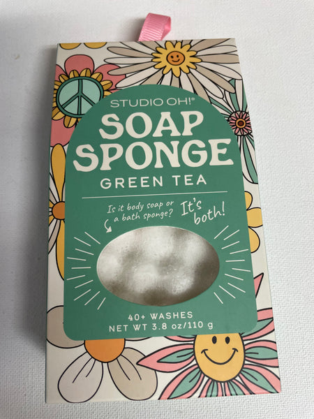 Studio Oh! Soap Sponge -Green Tea