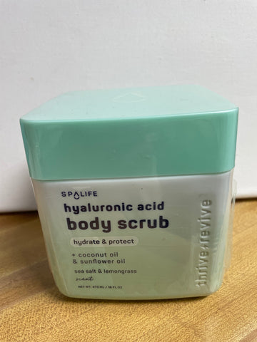 16 oz. Hyaluronic acid body scrub