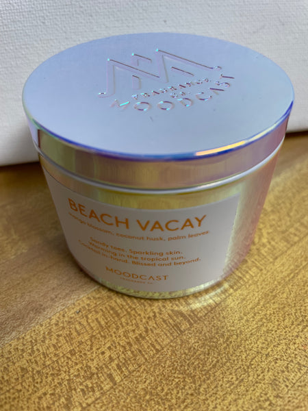 3 oz. scented Candles -Beach vacay