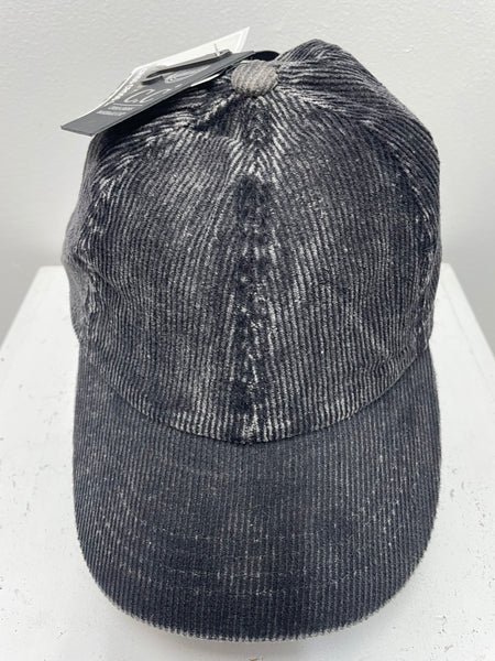 C.C. Gray Corduroy Pony Ball Cap Amanda Queen