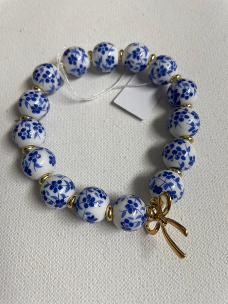 7"Chinoiserie bracelet Amanda Queen