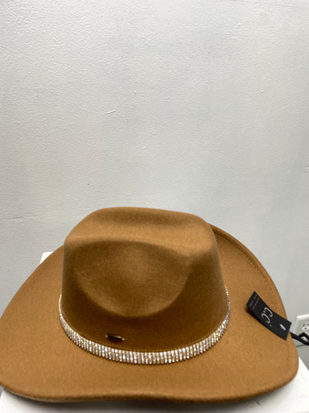 C.C. Cowboy Hats w/stars-tan