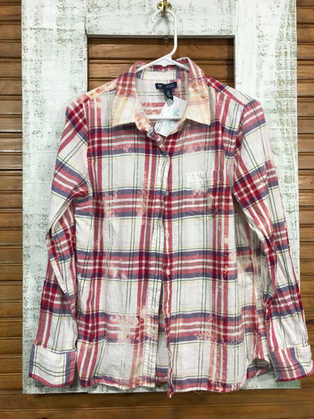 Bleached Flannel Shirts