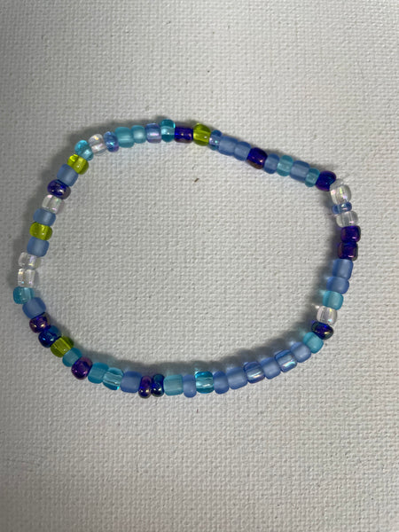 7"Round glass bead bracelets Western S Chicks & Ts