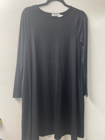 Zenana Premium Light Weight Long Sleeve Dress w/pockets Shirley Ollison
