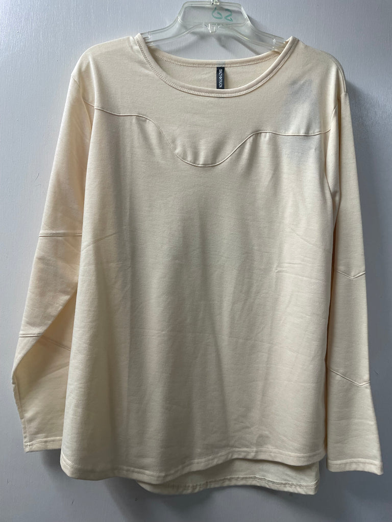 Crazy Train Yellow Long Sleeve Pullover