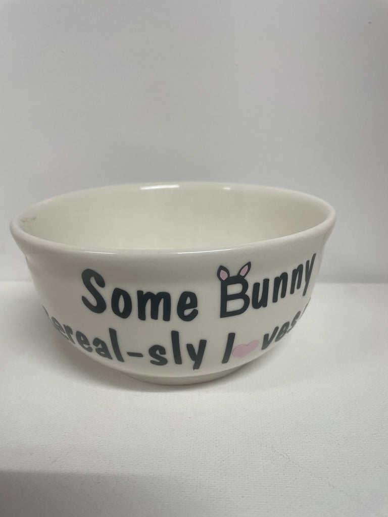 Some Bunny Cereal-sly loves You Bowl