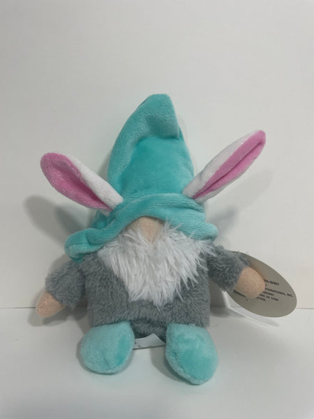 Gnome shelf Sitters/Fuzzy Friends-Teal/gray