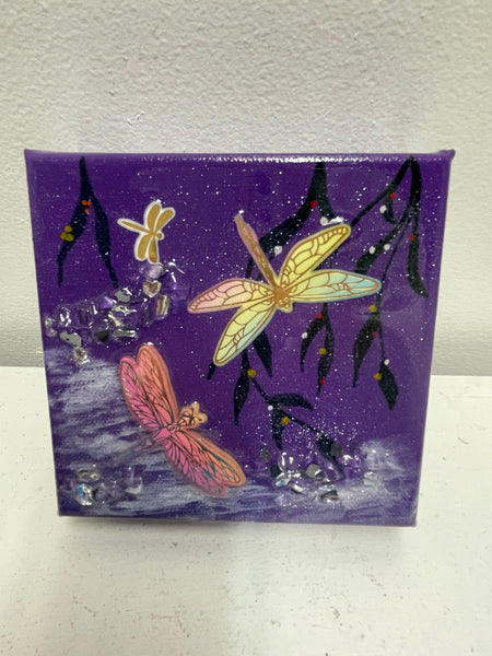 Resin Wrapped Canvas Tiffany Sutton