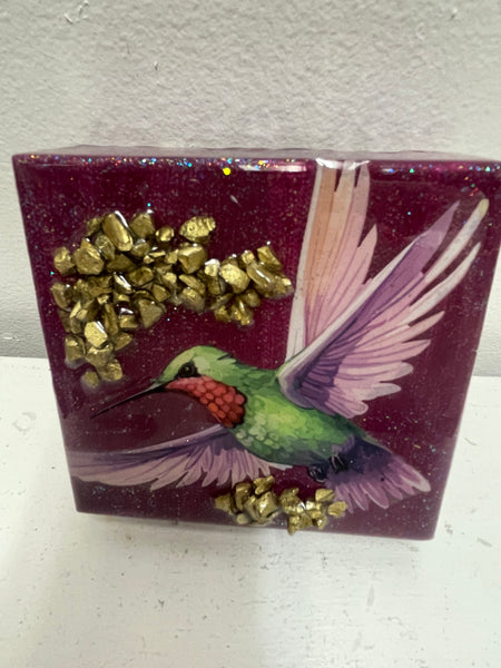 Resin Wrapped Canvas Tiffany Sutton