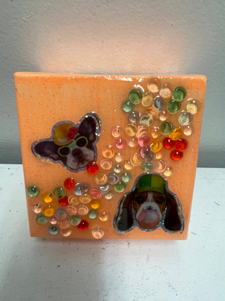 Resin Wrapped Canvas Tiffany Sutton