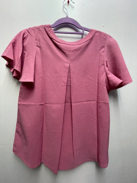 GiGiO Blouse w/pleat in back Amanda Queen