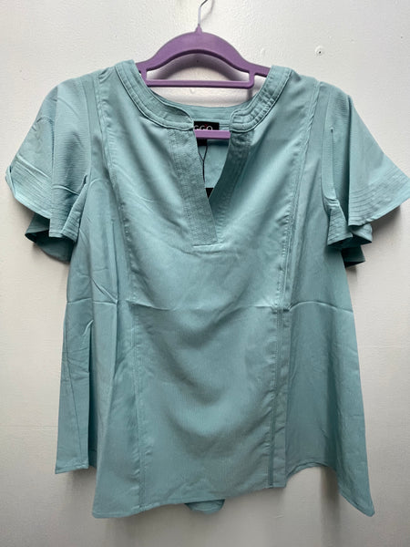 GiGiO Blouse w/pleat in back Amanda Queen