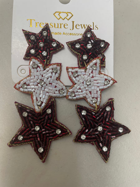 Assorted Beaded Earrings Amanda Queen