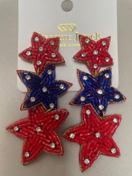 Assorted Beaded Earrings Amanda Queen