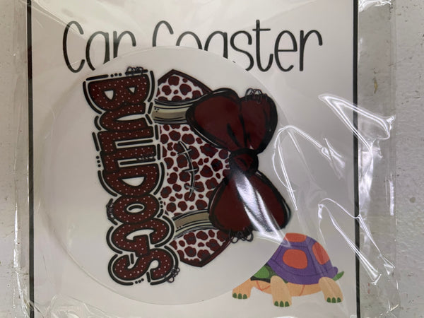 Car Coasters-2 1/2"Round Amanda Queen