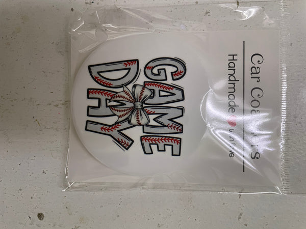 Car Coasters-2 1/2"Round Amanda Queen