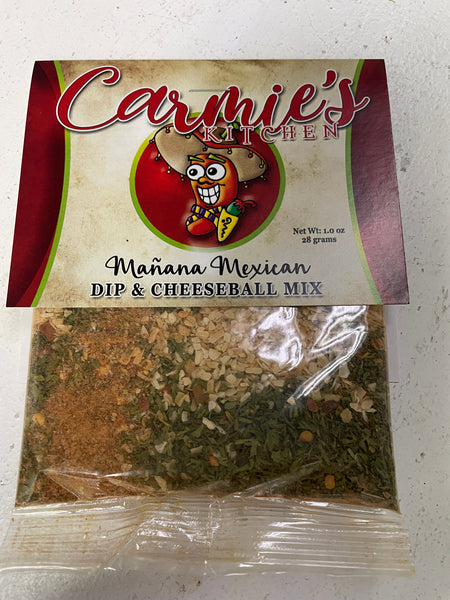 Carmey's Cheeseball Dip Mix Amanda Queen