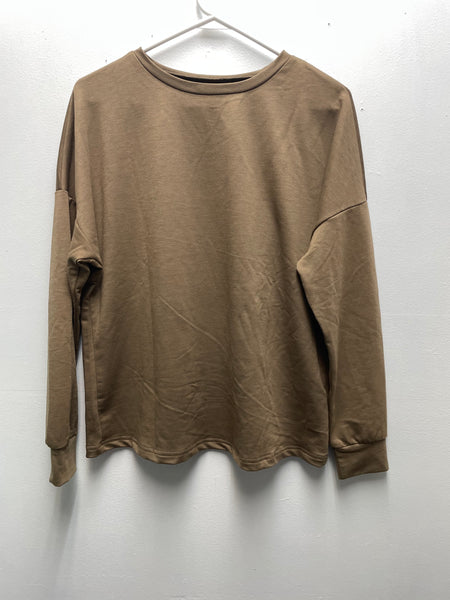 Brown Long Sleeve Pant Set Whitney Wilkins