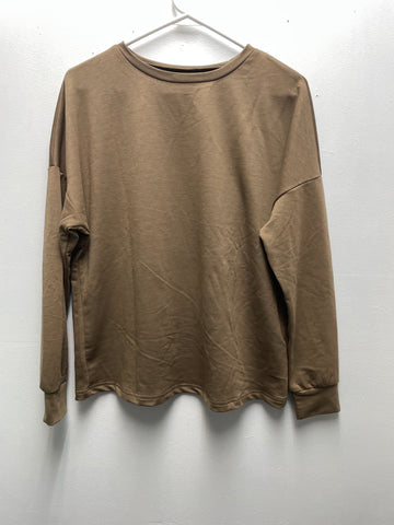 Brown Long Sleeve Pant Set Whitney Wilkins