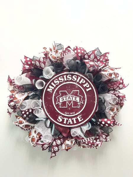 Handmade 23" Sports Wreath - Athletic Door Decor for Fans & Game Rooms Jody Martin