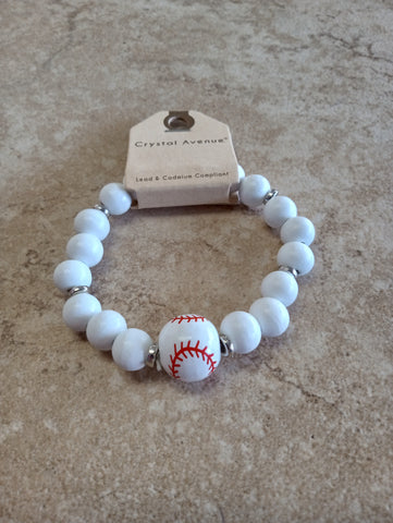 Beaded Baseball Bracelets