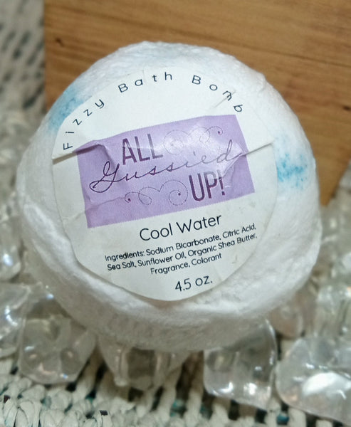 Cool Water Fizzy Bath Bombs