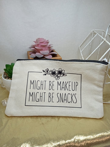 Small Travel Makeup/Snack Bag