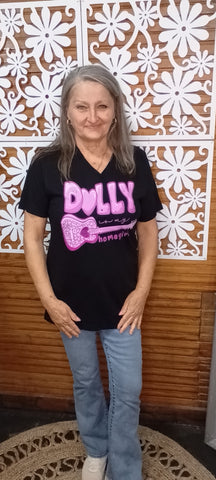 Dolly Is My Homegirl Black T-Shirt