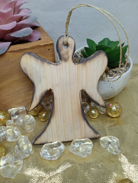 Handmade and Carved Wood Home Decor-Angel