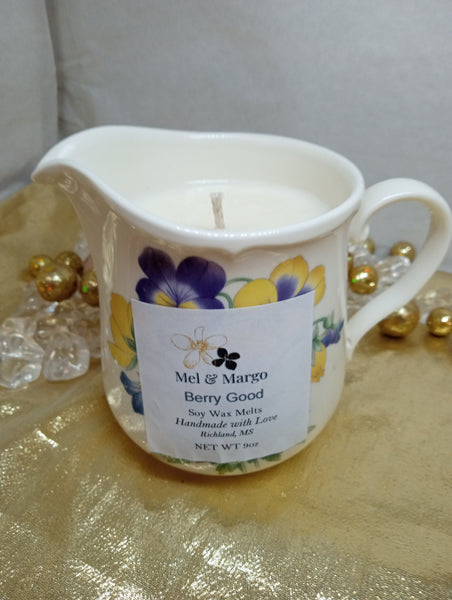 Assorted Soy Candles-Berry Good Creamer cup