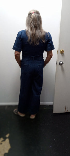 EE:SOME Denim Jumpsuit | Casual Chic One-Piece Landon Ramsey-Maria Briones