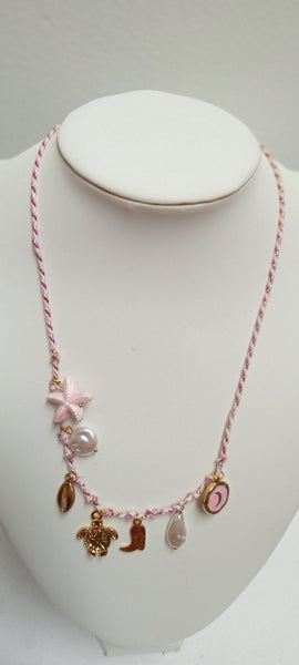 Seashell non tarnish necklaces Alisha Groo