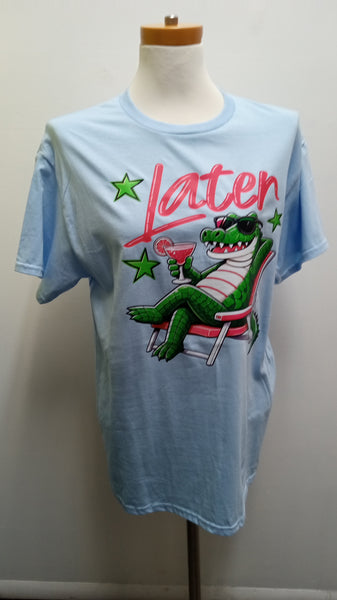 "Later (pic) Gator T-shirt Amanda Queen