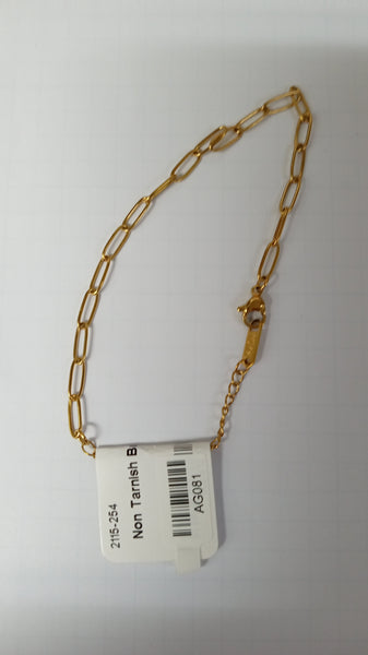 Assorted Gold Non-Tarnish Bracelets Alisha Groo