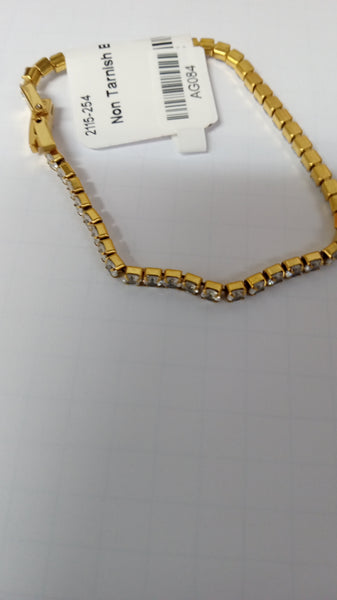 Assorted Gold Non-Tarnish Bracelets Alisha Groo
