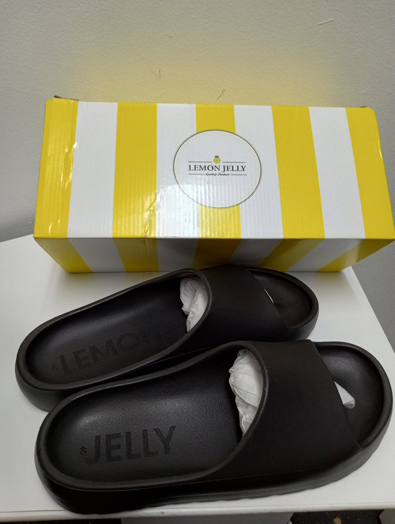 Lemon Jelly 13 Black Sandals Debra Hodge