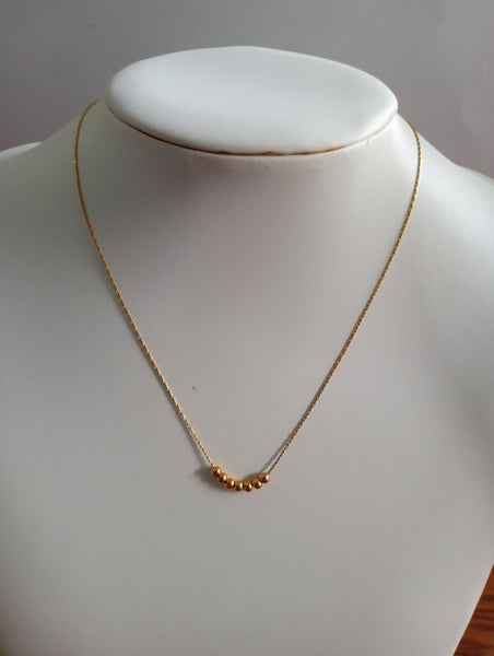 14" Assorted Gold Necklaces Alisha Groo